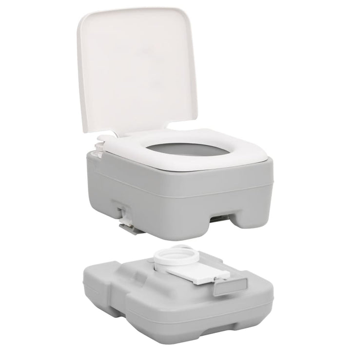 Set Portabil Cu Toaletă Și Lavoar Pentru Camping