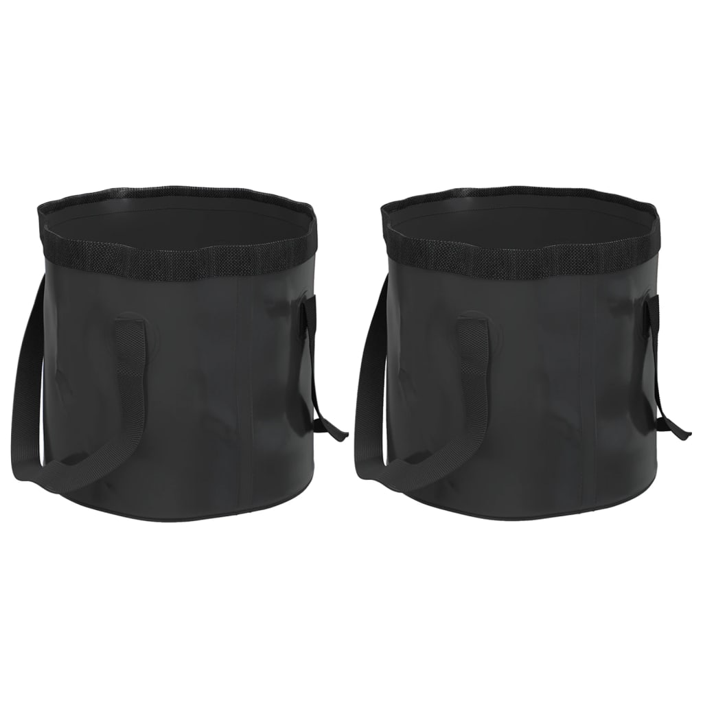 Găleți Pliabile, 2 Buc., , 20 L, Pvc