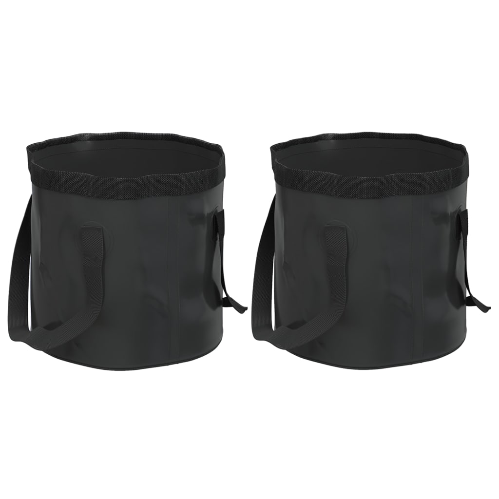 Găleți Pliabile, 2 Buc., , 20 L, Pvc