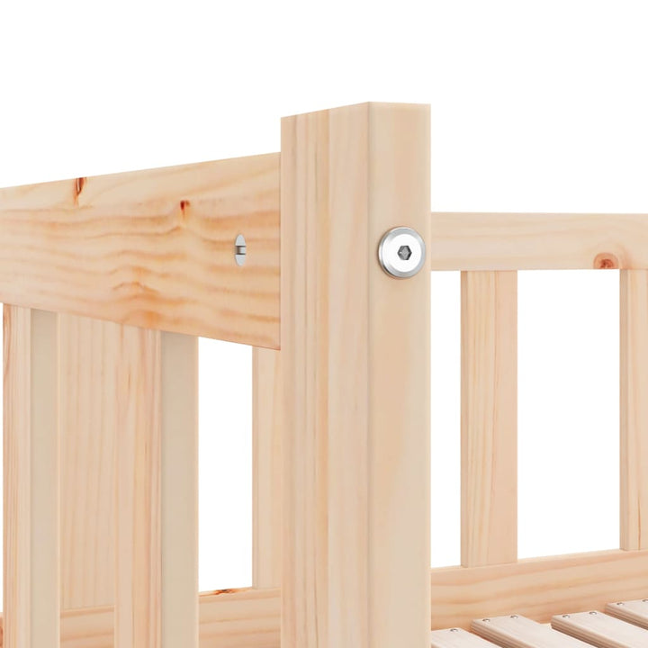 Pat De Zi Extensibil, 2X(90X200) Cm, Lemn Masiv De Pin