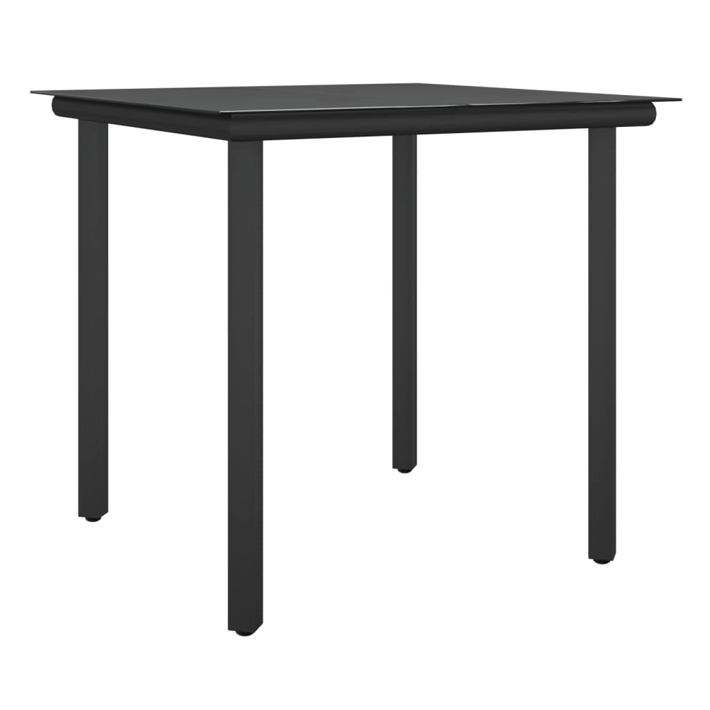 Set Mobilier De Grădină Cu Perne, 5 Piese, Poliratan Și Oțel