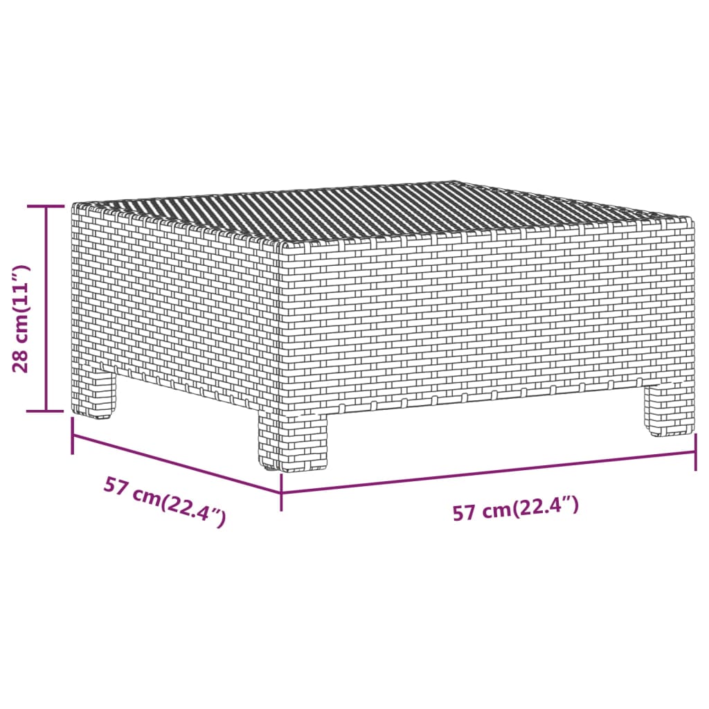 Set Mobilier De Grădină Cu Perne, 6 Piese, Gri, Poliratan