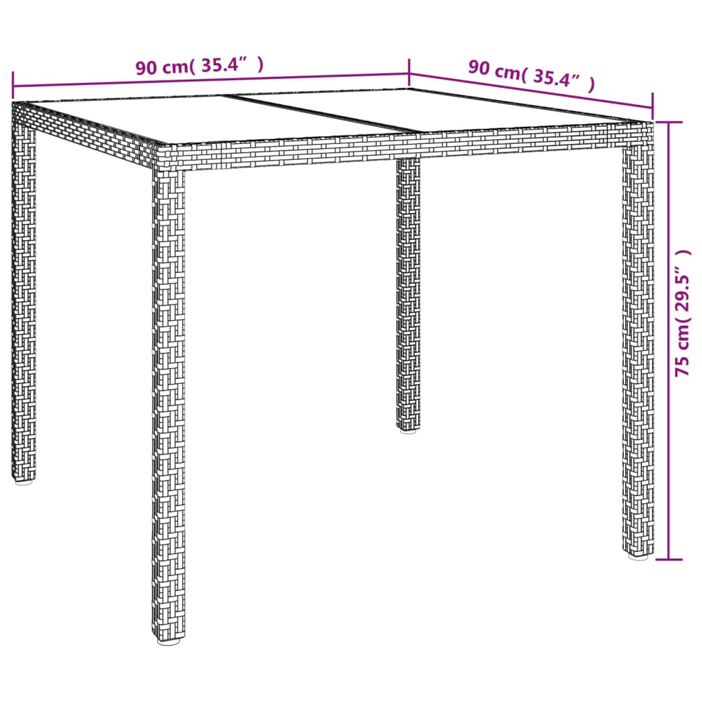 Set Mobilier De Grădină Cu Perne, 3 Piese, Gri, Poliratan