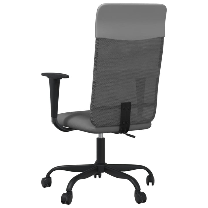 Scaun Birou Reglabil În Înălțime, , Piele Artificială/Plasă