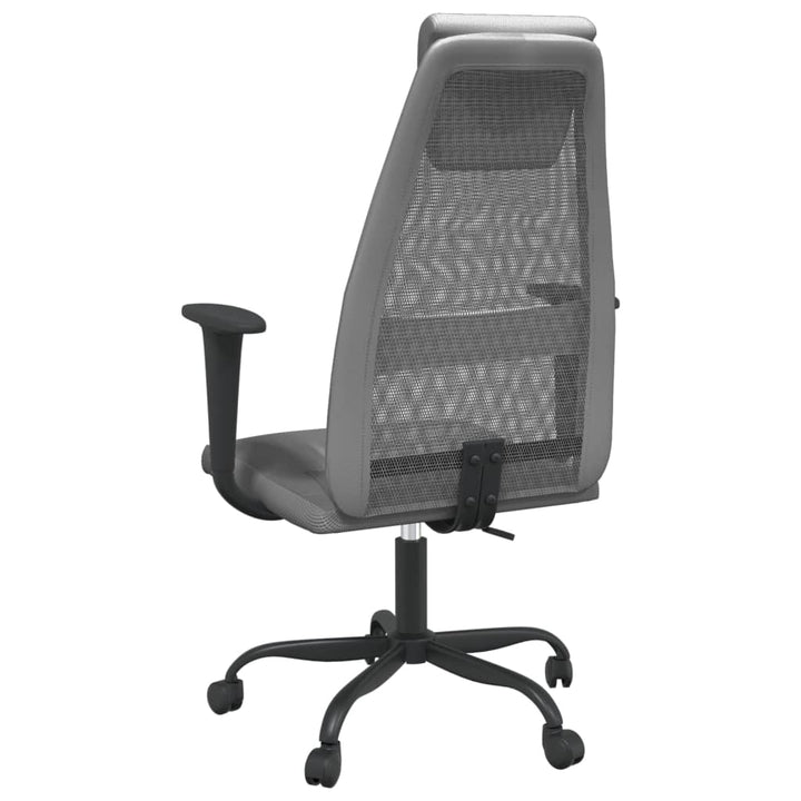 Scaun Birou Reglabil În Înălțime, , Piele Artificială/Plasă