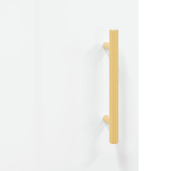 Dulap, Alb Extralucios, 69,5X34X90 Cm, Lemn Compozit