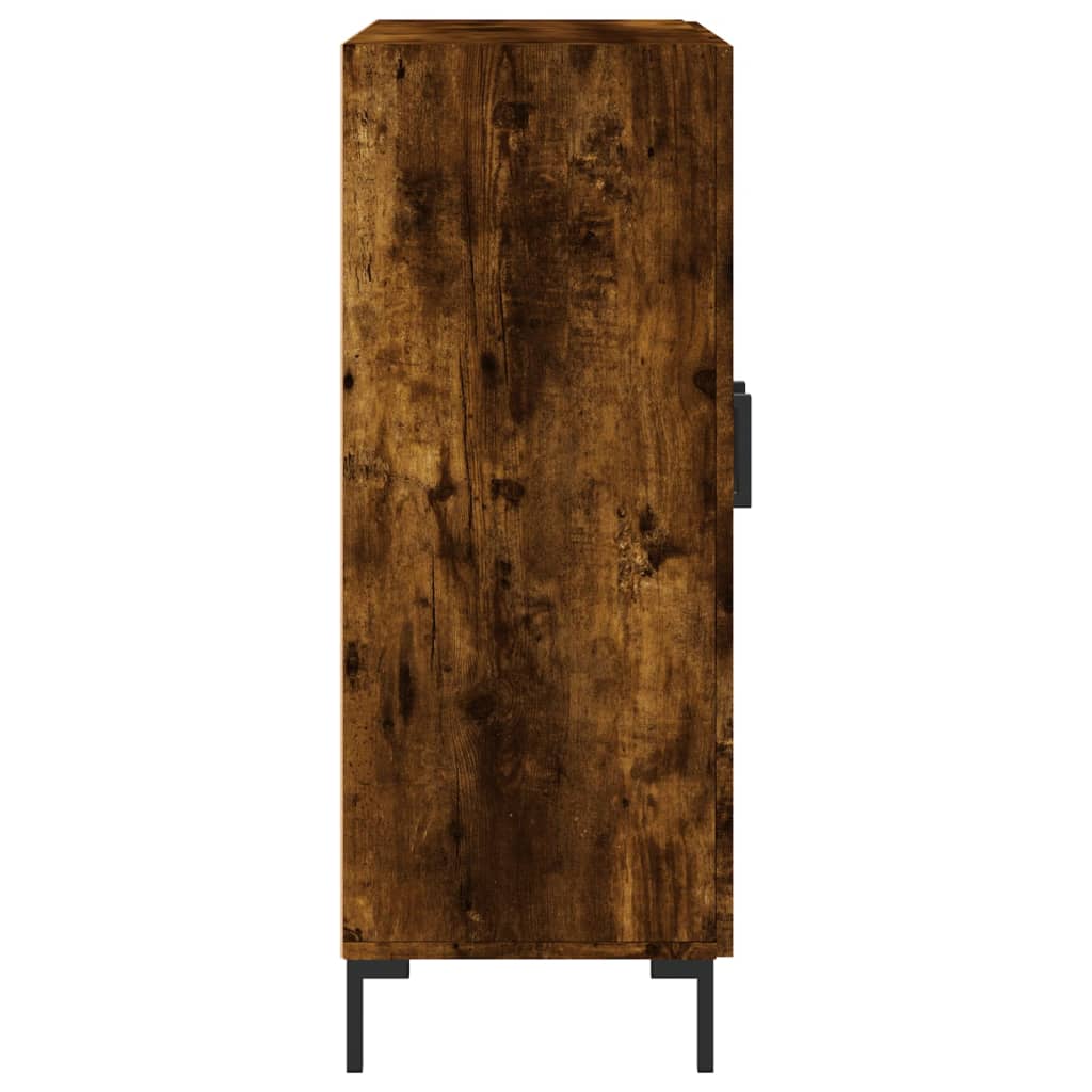 Dulap, Stejar Fumuriu, 69,5X34X90 Cm, Lemn Compozit
