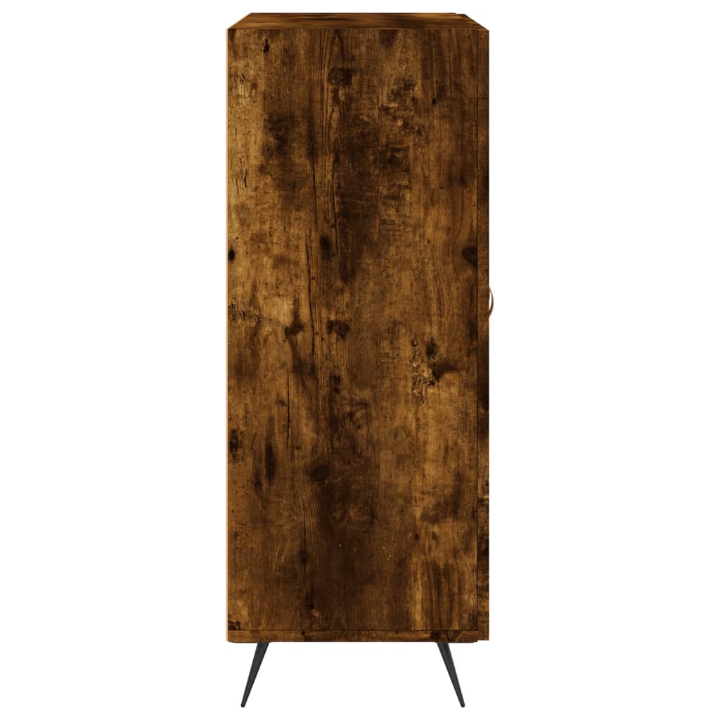 Dulap, Stejar Fumuriu, 69,5X34X90 Cm, Lemn Compozit