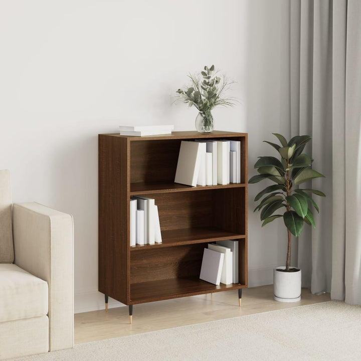 Bibliotecă, Ă, 69,5X32,5X90 Cm, Lemn Compozit