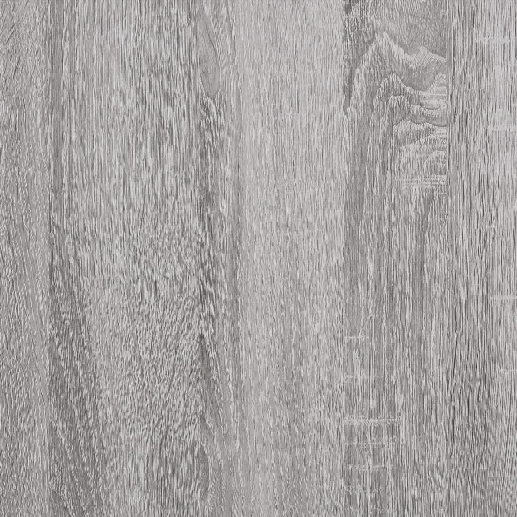 Servantă, Gri Sonoma, 34,5X32,5X90 Cm, Lemn Compozit