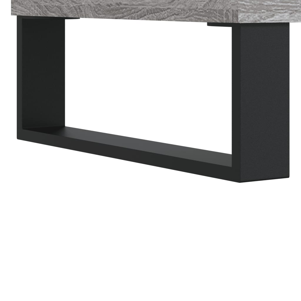 Servantă, Gri Sonoma, 34,5X32,5X90 Cm, Lemn Compozit
