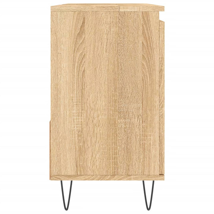 Dulap De Baie, Stejar Sonoma, 65X33X60 Cm, Lemn Prelucrat