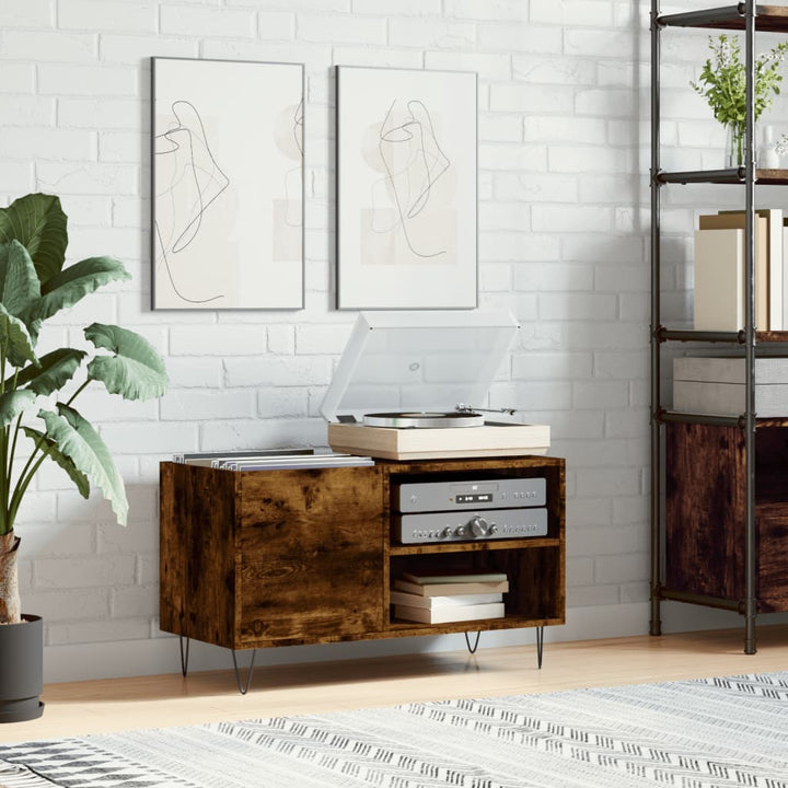 Dulapuri Pentru Discuri Alb Lucios 85X38X48 Cm Lemn Prelucrat