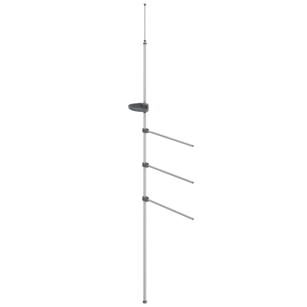 Suport Pentru Prosoape, 47X280 Cm, Aluminiu