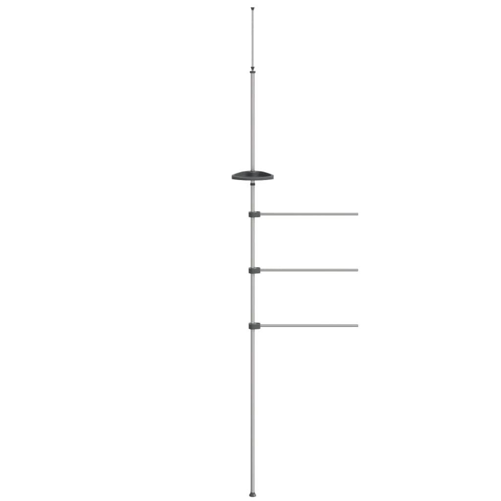 Suport Pentru Prosoape, 47X280 Cm, Aluminiu