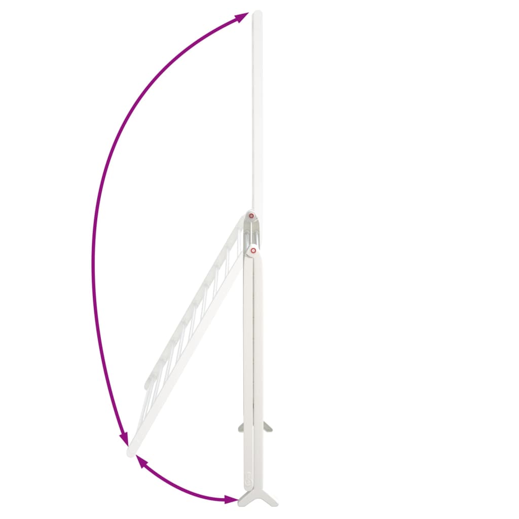 Suport De Uscare Pentru Cadă Extensibil, 53-90 Cm, Aluminiu