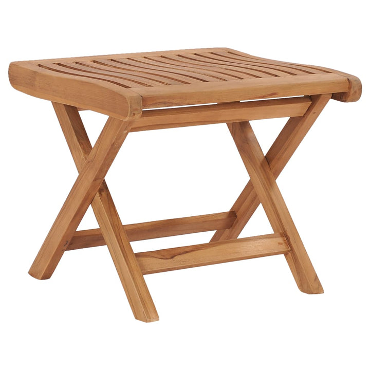 Set Lounge De Grădină, 3 Piese, Lemn Masiv De Tec