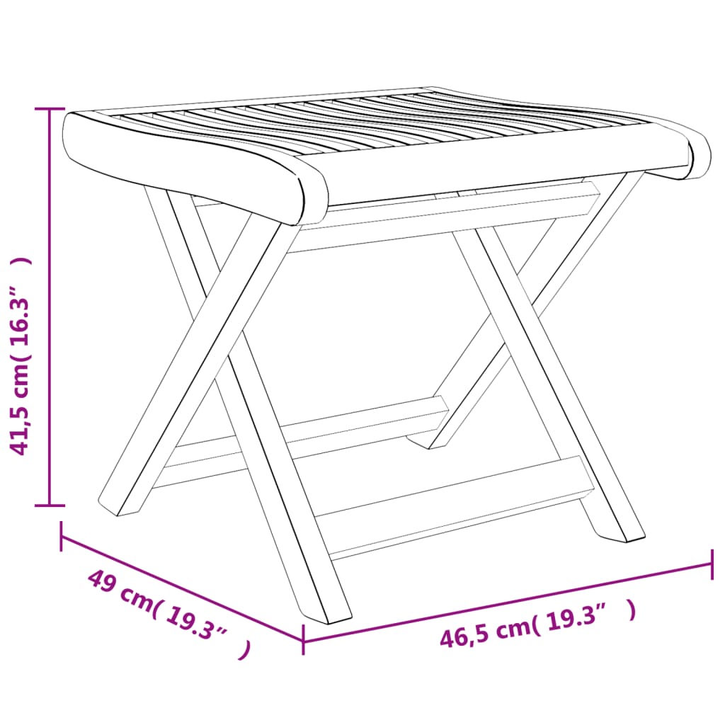 Set Lounge De Grădină, 3 Piese, Lemn Masiv De Tec