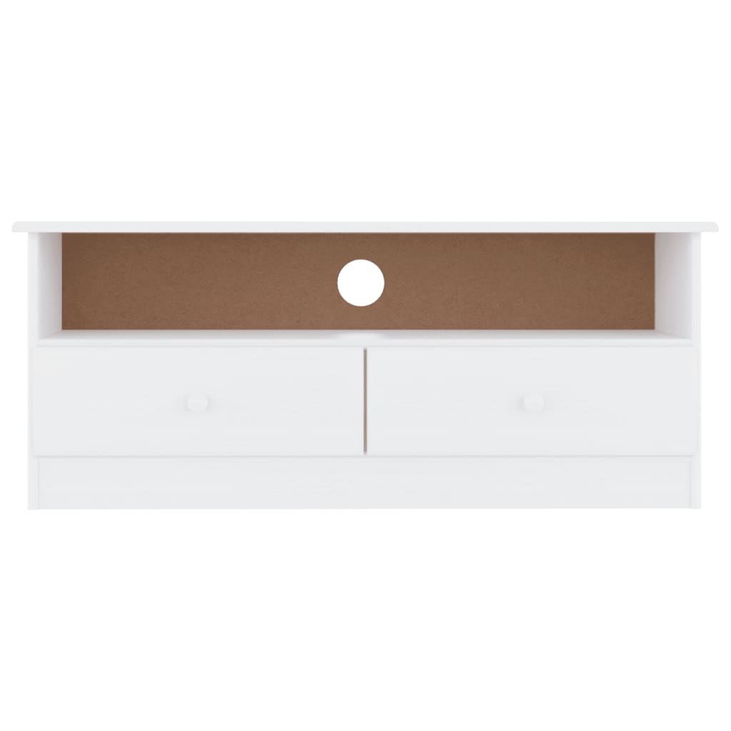 Dulap Tv Cu Sertare „Alta” , 100X35X41 Cm, Lemn Masiv De Pin