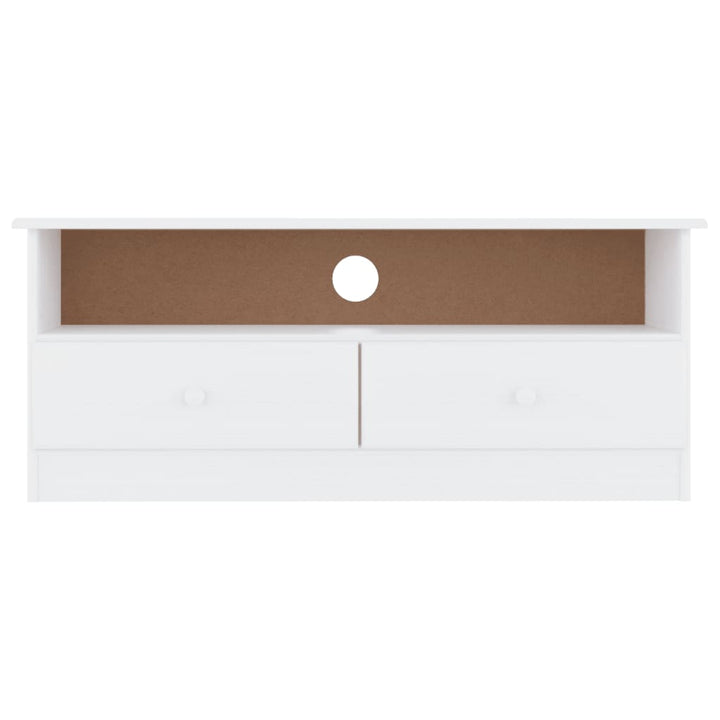 Dulap Tv Cu Sertare „Alta” , 100X35X41 Cm, Lemn Masiv De Pin