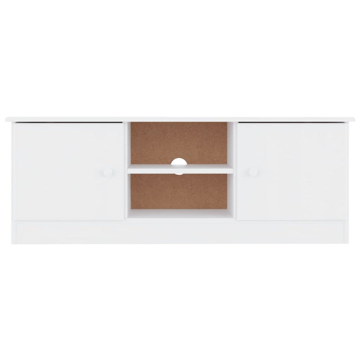 Dulap Tv &quot;Alta&quot; , 112X35X41 Cm, Lemn Masiv De Pin