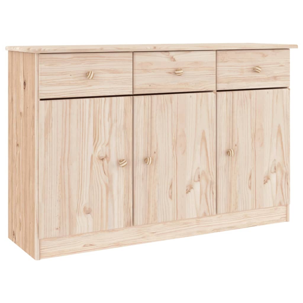 Dulap Alta, 112X35X73 Cm, Lemn Masiv De Pin