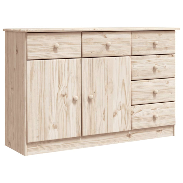 Dulap Alta, 112X35X73 Cm, Lemn Masiv De Pin