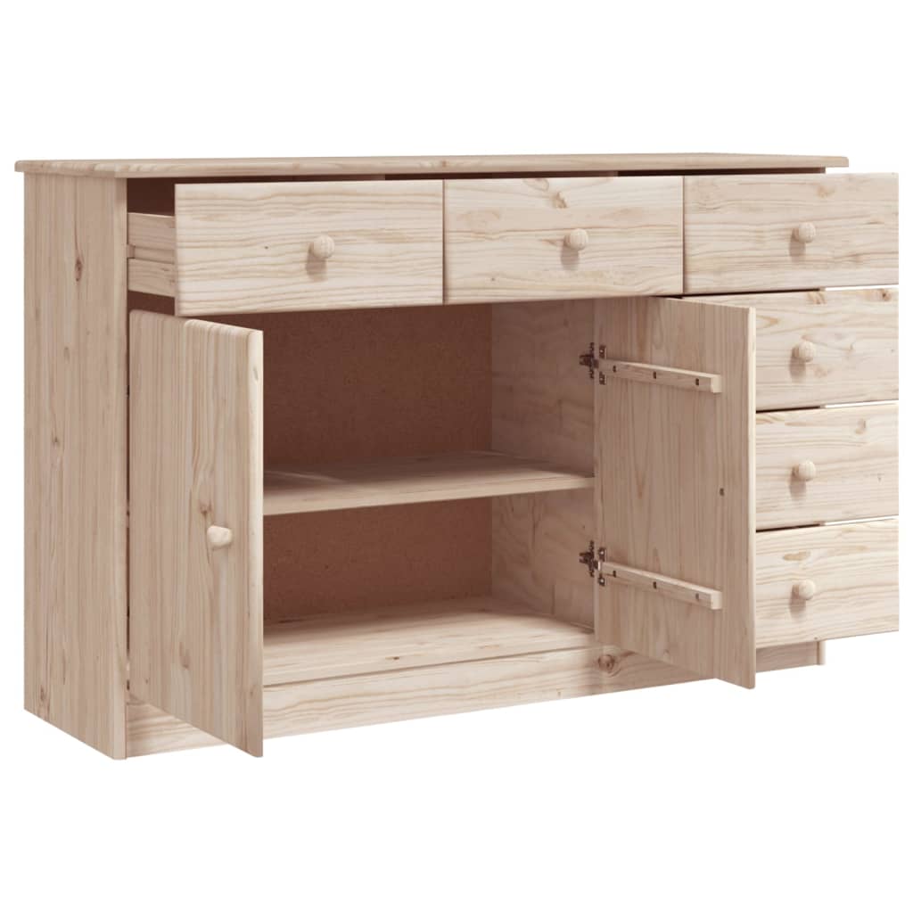 Dulap Alta, 112X35X73 Cm, Lemn Masiv De Pin