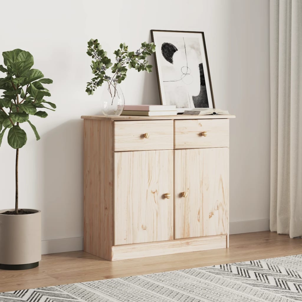 Dulap Alta, , 77X35X73 Cm, Lemn Masiv De Pin