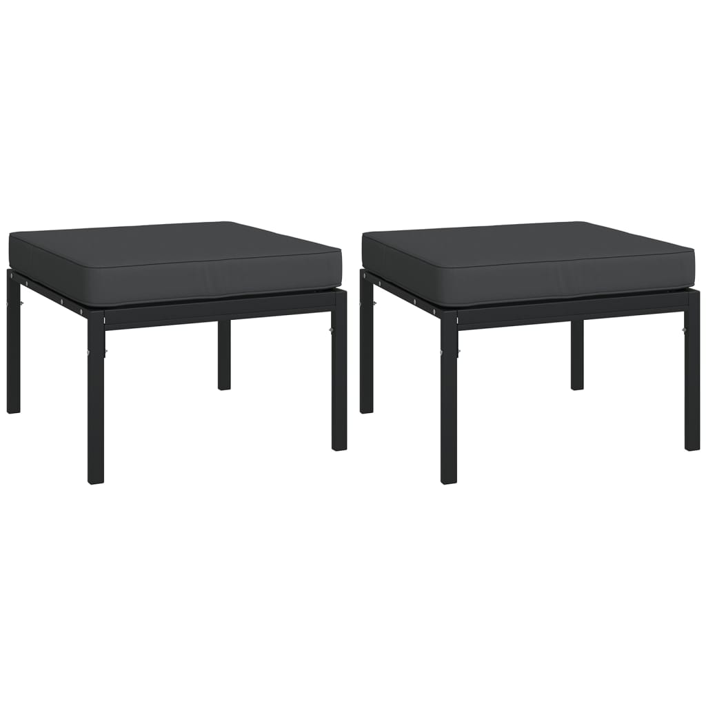 Set Mobilier De Grădină Cu Perne , 6 Piese, Oțel