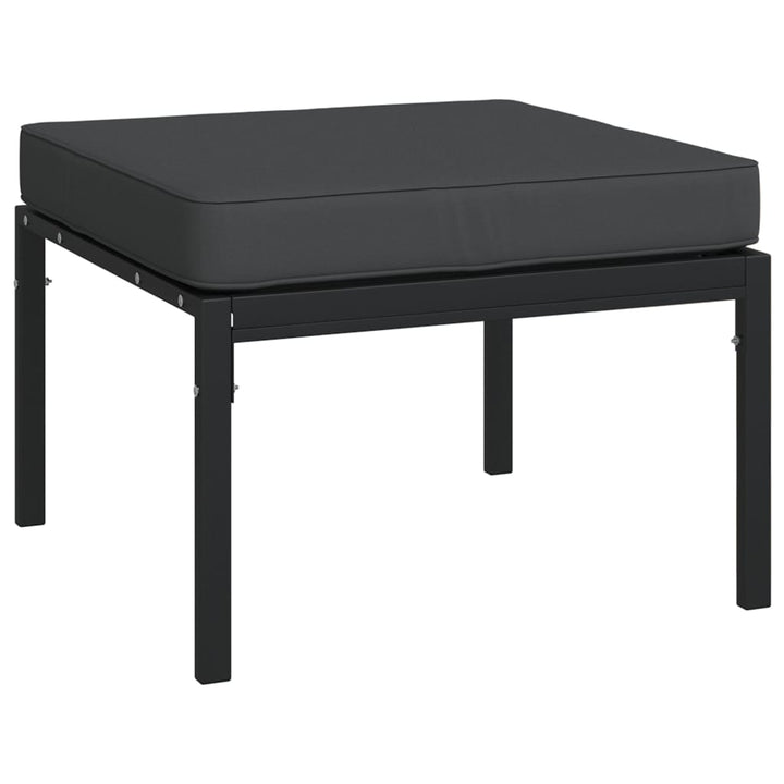 Set Mobilier De Grădină Cu Perne , 6 Piese, Oțel