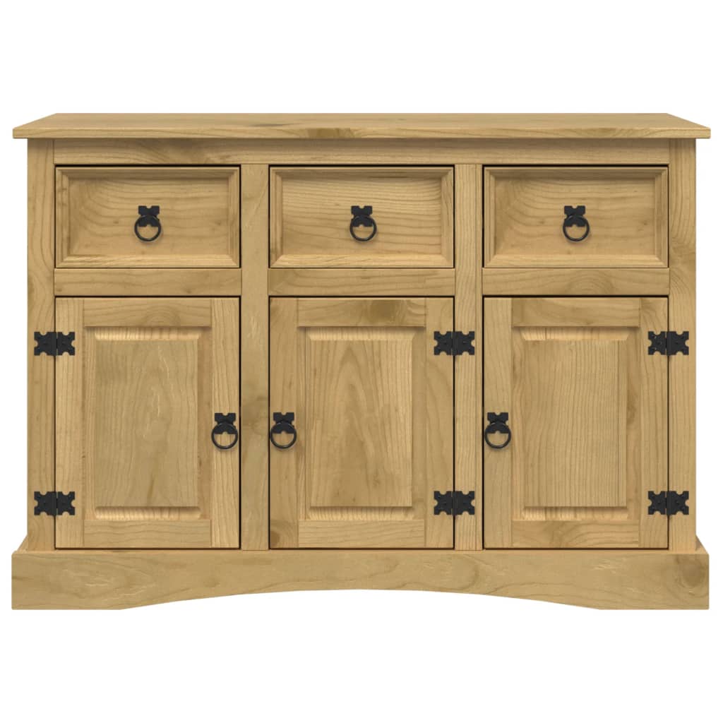 Servantă Corona, 115X43X79,5 Cm, Lemn Masiv De Pin Mexican