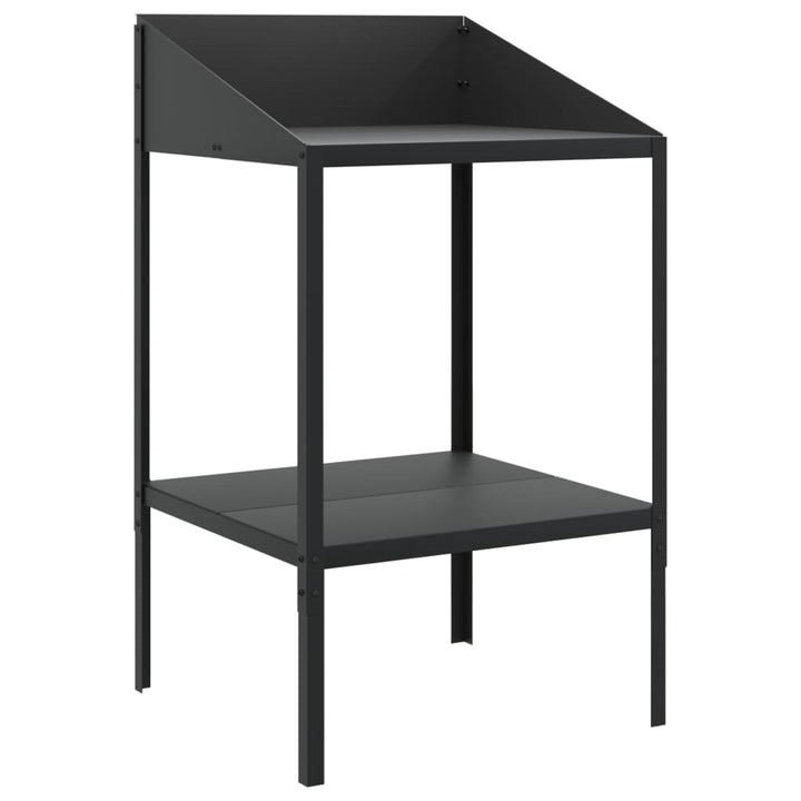 Suport De Plante, Antracit, 56,5X54,5X100 Cm, Oțel Galvanizat