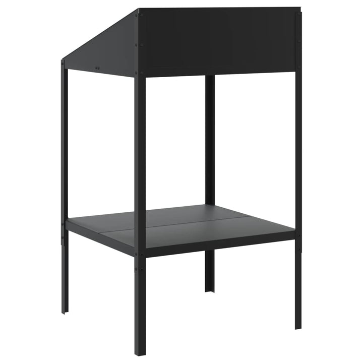 Suport De Plante, Antracit, 56,5X54,5X100 Cm, Oțel Galvanizat