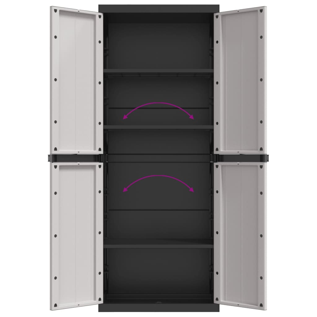 Dulap Depozitare De Exterior, , 65X37X165 Cm, Pp