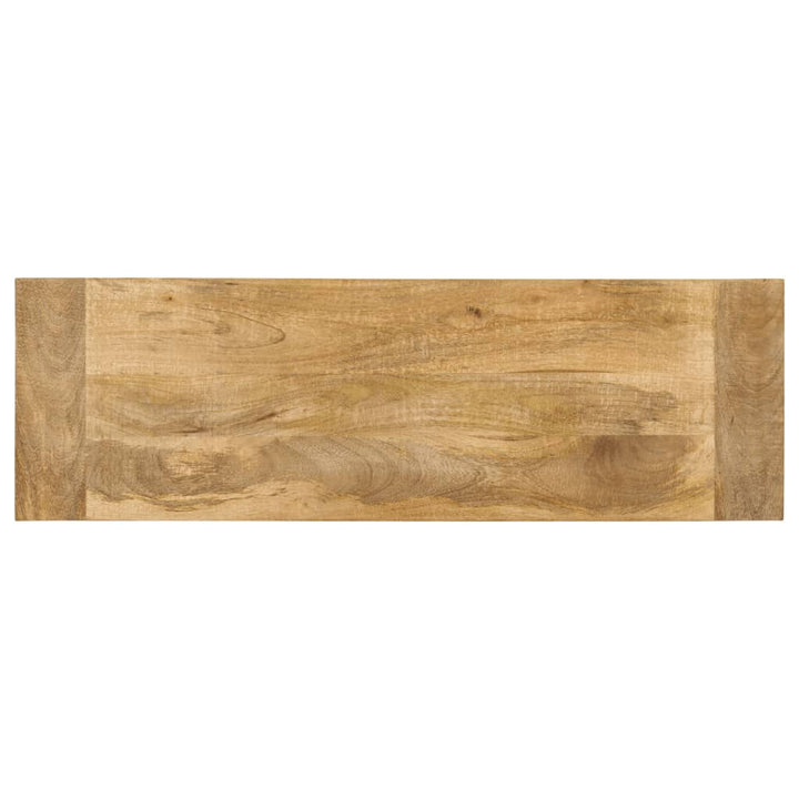 Bancă, 110X35X45 Cm, Lemn Masiv De Mango
