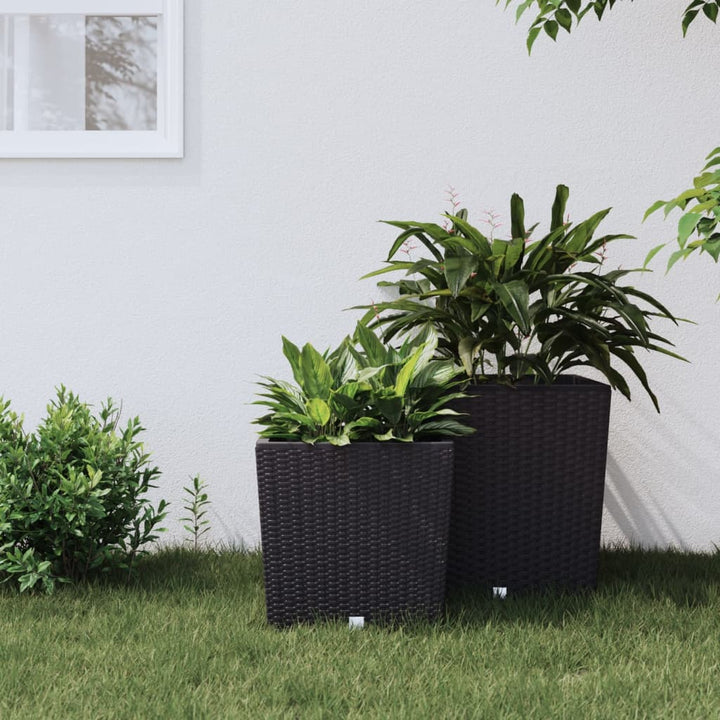 Jardinieră Cu Interior Detașabil, , 21 / , Pp Ratan