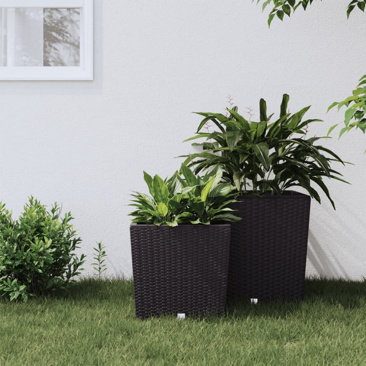 Jardinieră Cu Interior Detașabil, , 21 / , Pp Ratan