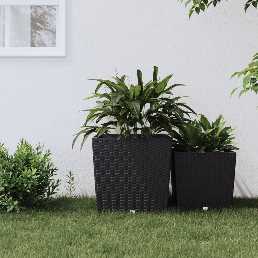 Jardinieră Cu Interior Detașabil, , 21 / , Pp Ratan