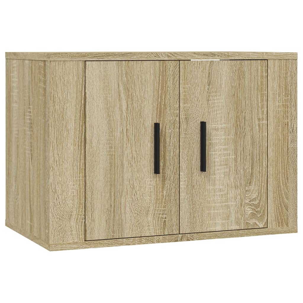 Dulapuri Tv Montate Pe Perete 3 Buc 57X34,5X40 Cm