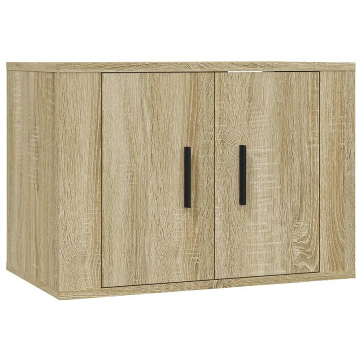 Set Dulap Tv, 2 Piese, , Lemn Prelucrat