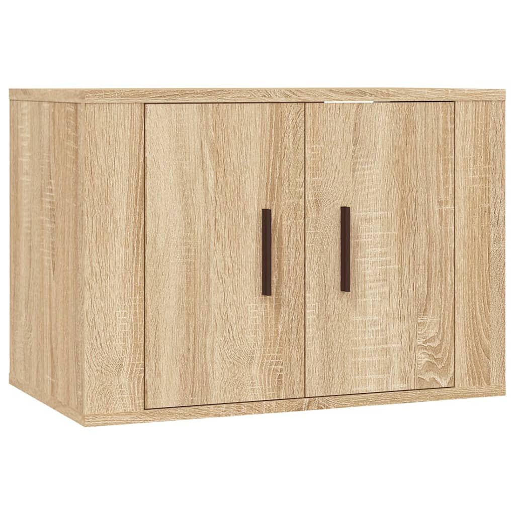 Set Dulap Tv, 3 Piese, , Lemn Prelucrat