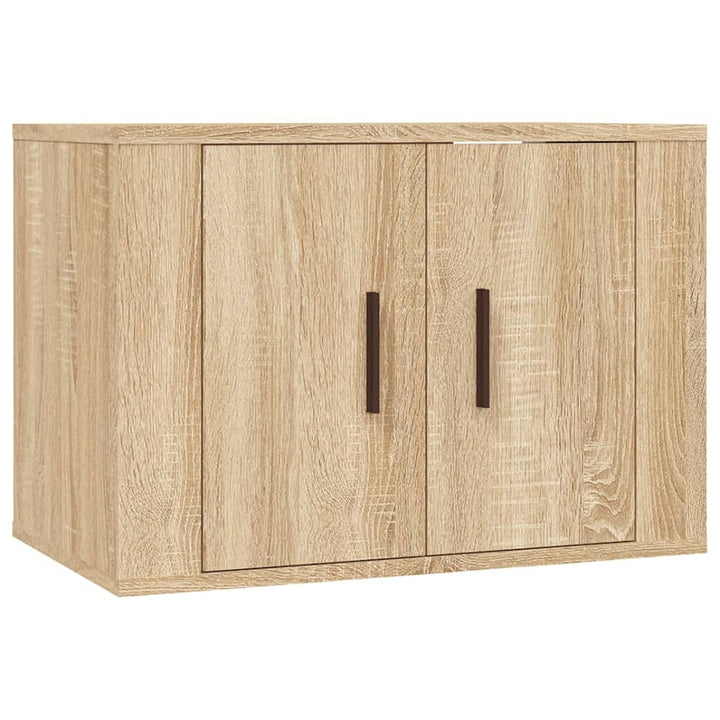 Set Dulap Tv, 3 Piese, , Lemn Prelucrat