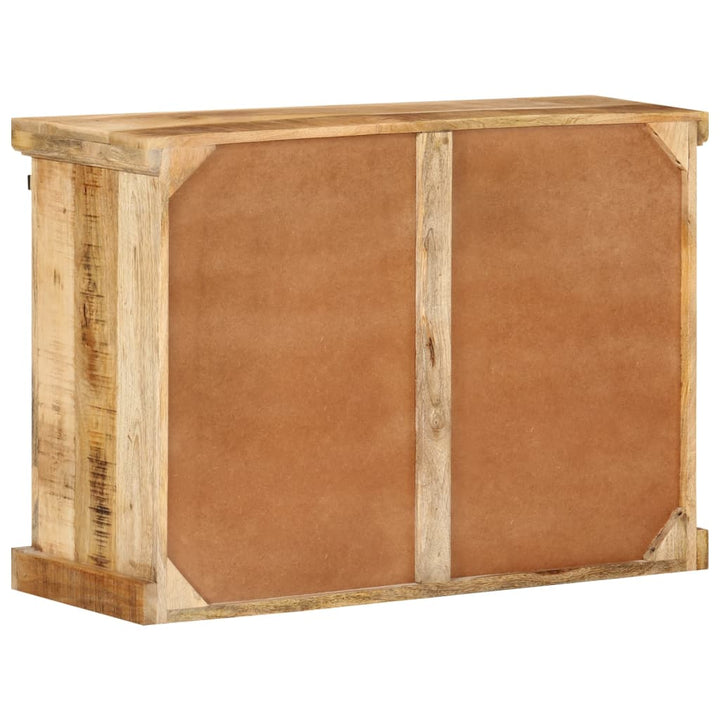 Dulap, 80X30X55 Cm, Lemn Masiv De Mango Brut