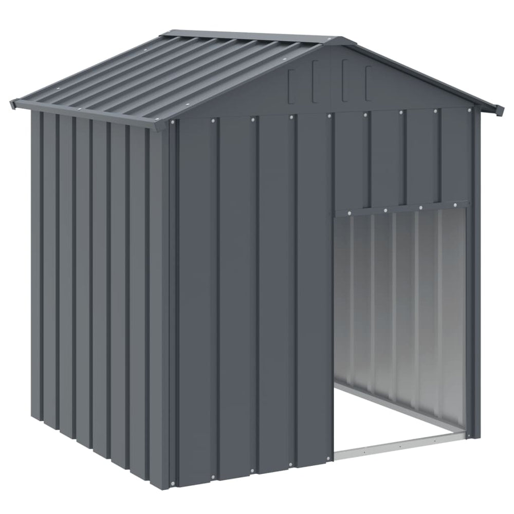 Cușcă Câine Cu Acoperiș 117X103X123 Cm Oțel Galvanizat