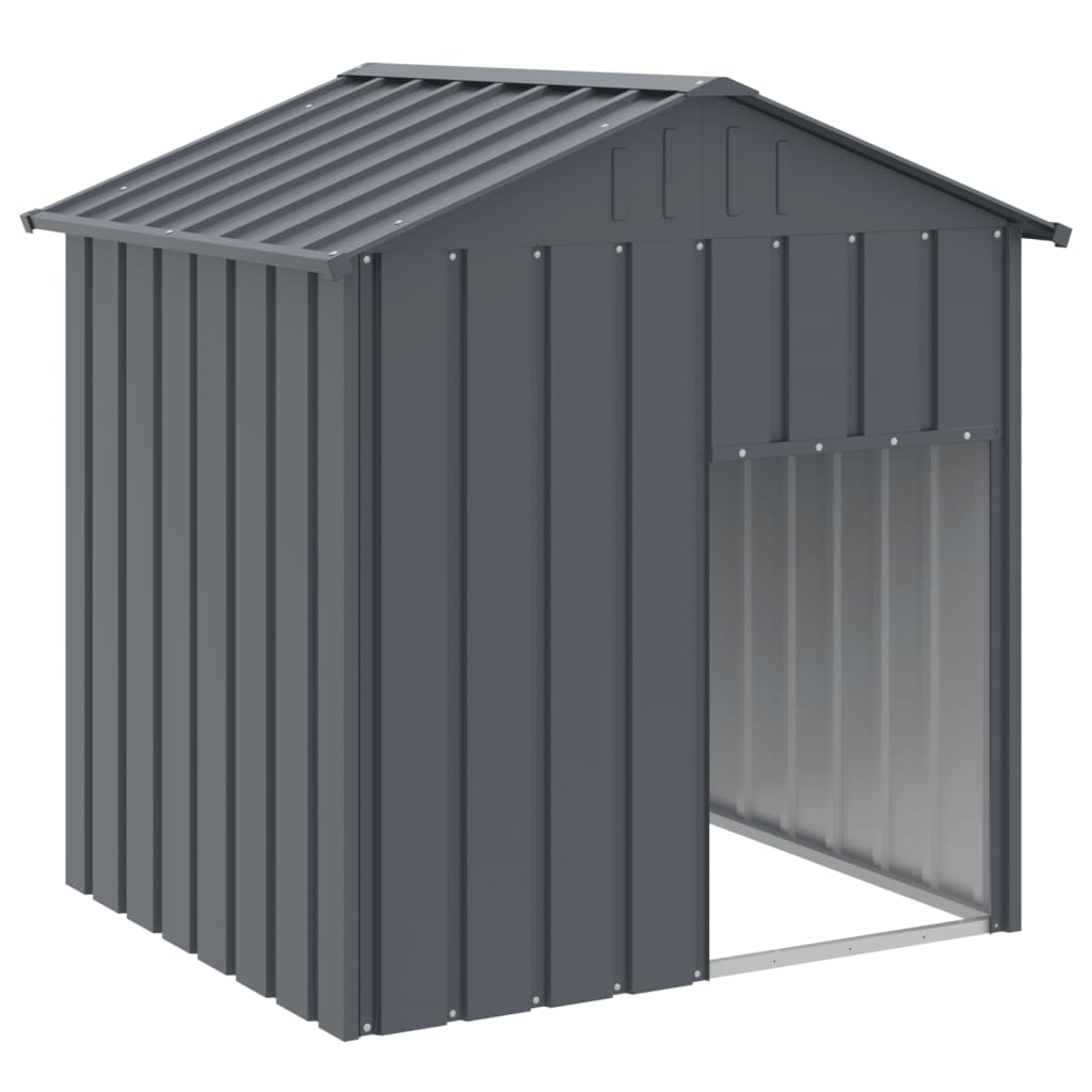 Cușcă Câine Cu Acoperiș 117X103X123 Cm Oțel Galvanizat
