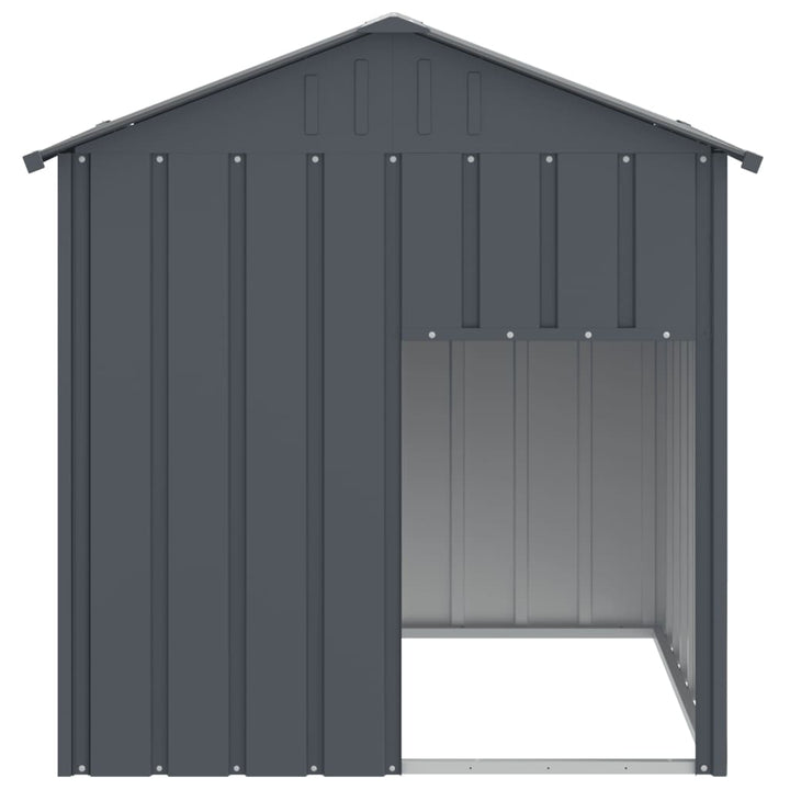 Cușcă Câine Cu Acoperiș 117X103X123 Cm Oțel Galvanizat