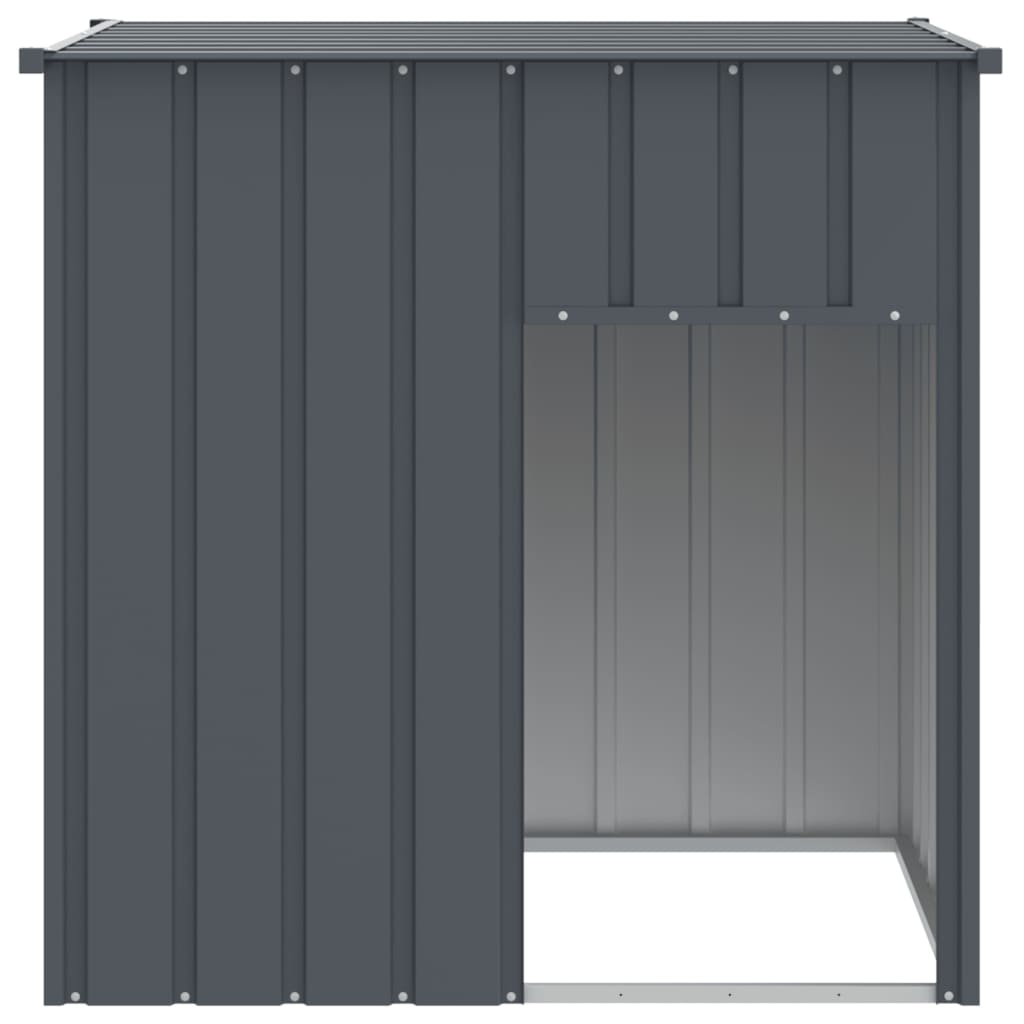 Cușcă Câine Cu Acoperiș 110X103X109 Cm Oțel Galvanizat