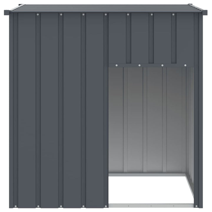 Cușcă Câine Cu Acoperiș 110X103X109 Cm Oțel Galvanizat