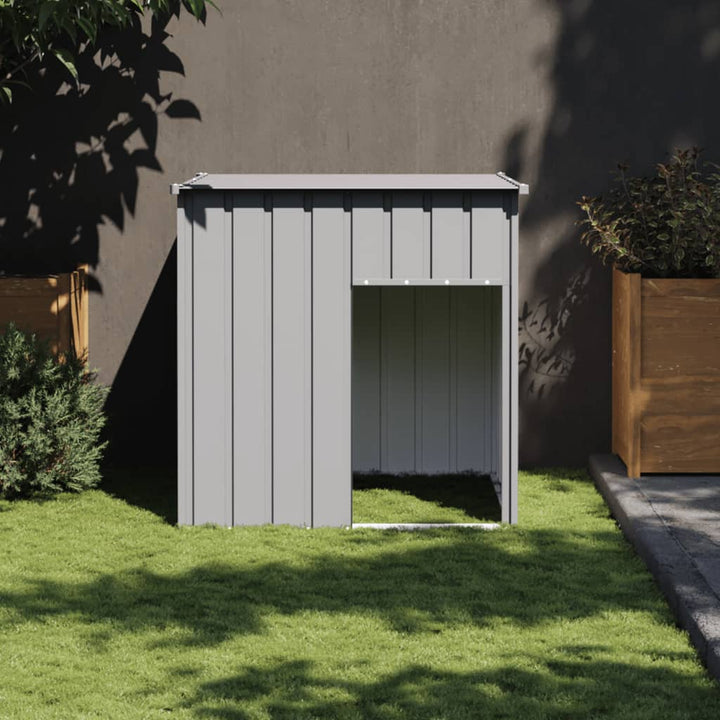 Cușcă Câine Cu Acoperiș 110X103X109 Cm Oțel Galvanizat
